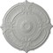 Ekena Millwork Attica Ceiling Medallion (Fits Canopies up to 3 3/4"), Hand-Painted Frost, 39 1/2"OD x 2 1/2"P CM39ATFRF - alternate 1